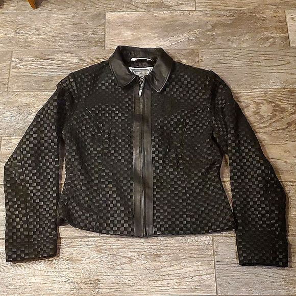 Marvin Edwards Genuine Leather Jacket - Size L